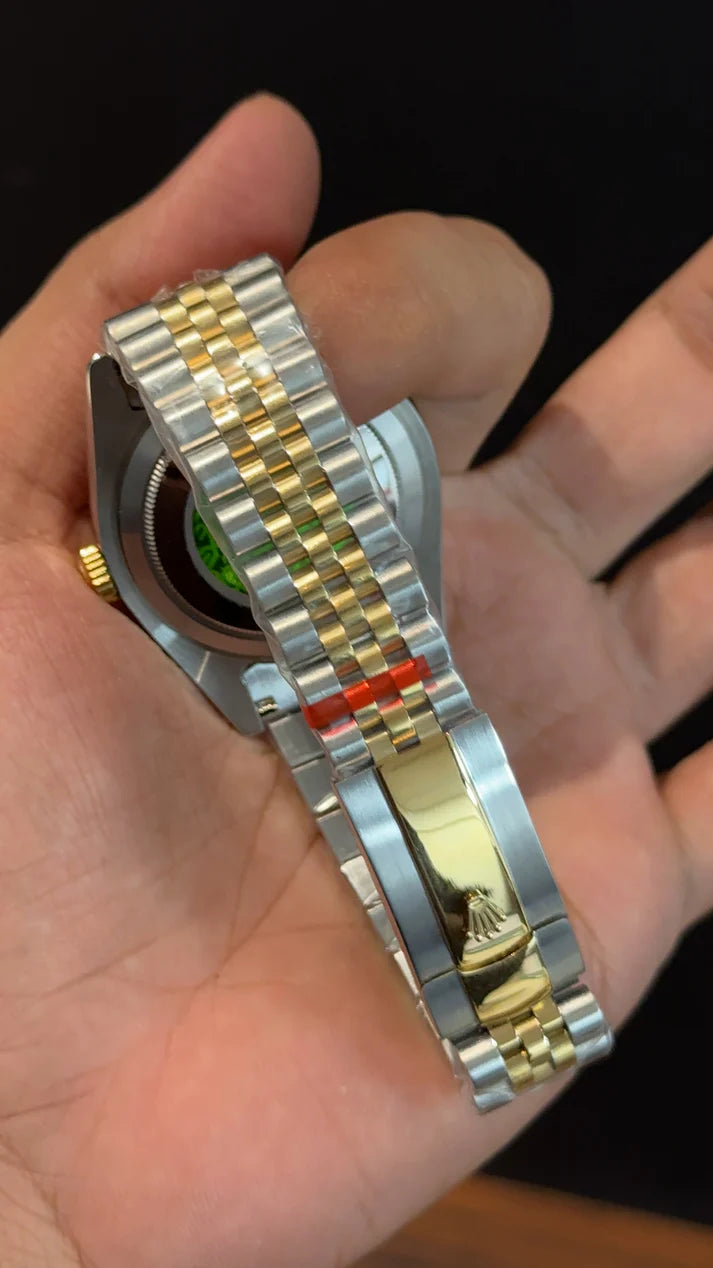 DateJust | Diamond Bezel | Gold Two Tone | Gold Diamond Dial