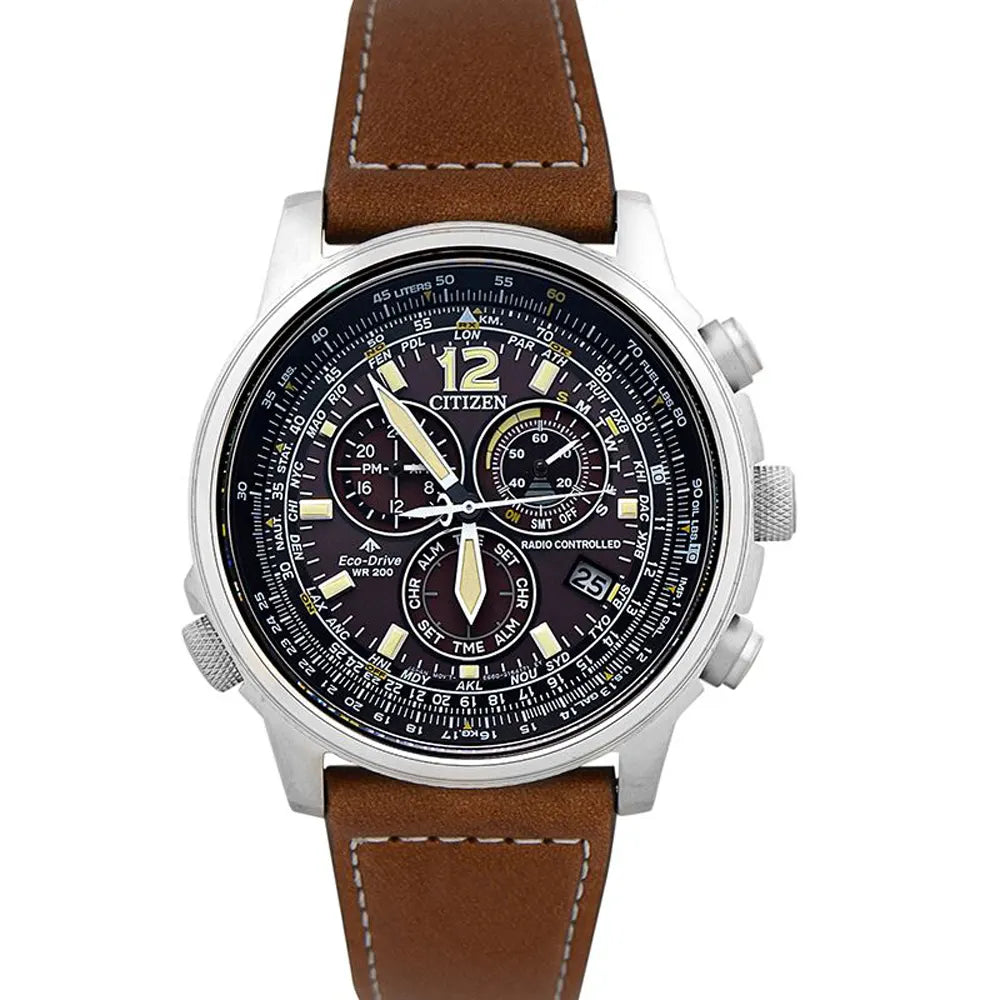 Citizen CB5860-27E Promaster Leather Band Men Watch