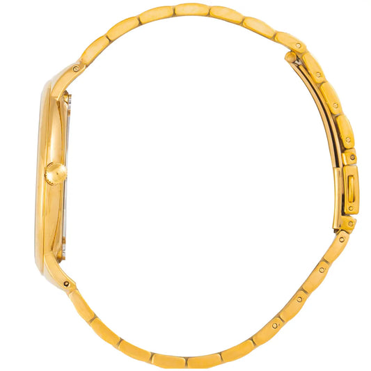 Bonito K-5136-GLD Metal Band Men Watch