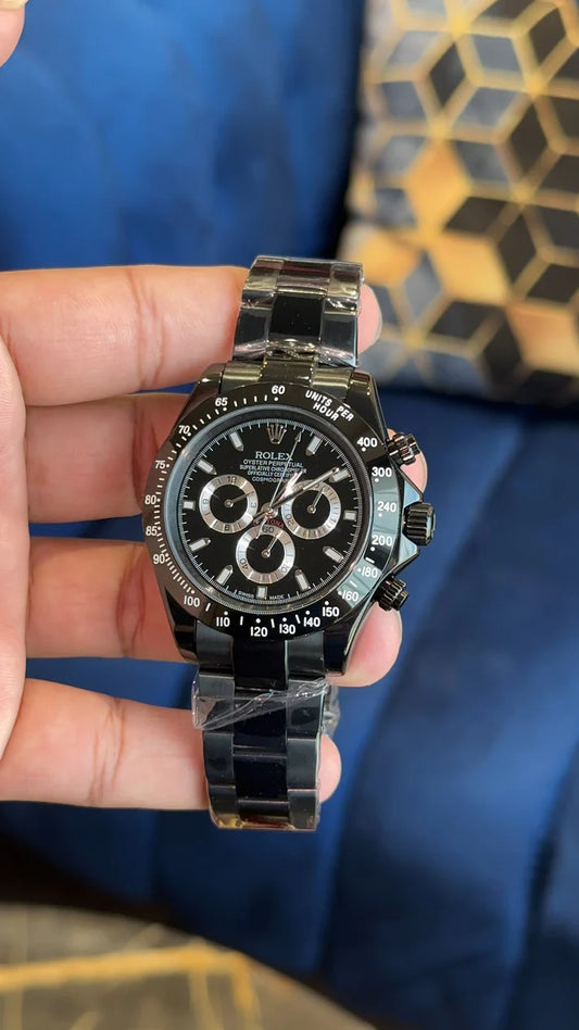 Daytona | Black Chain | Chrono | Black Dial