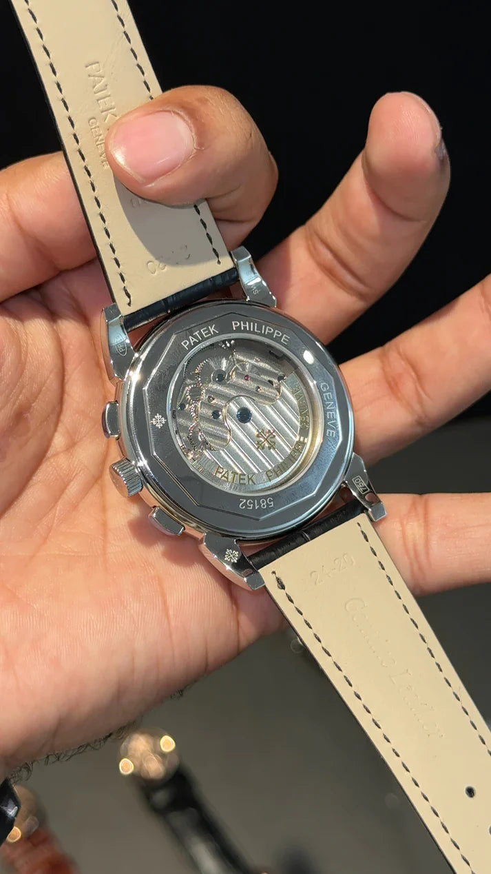 Patek Century | Auto | Day Date | White Dial | Black leather strap